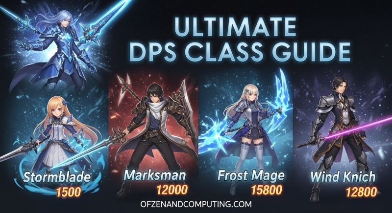 DPS Classes Star Resonance
