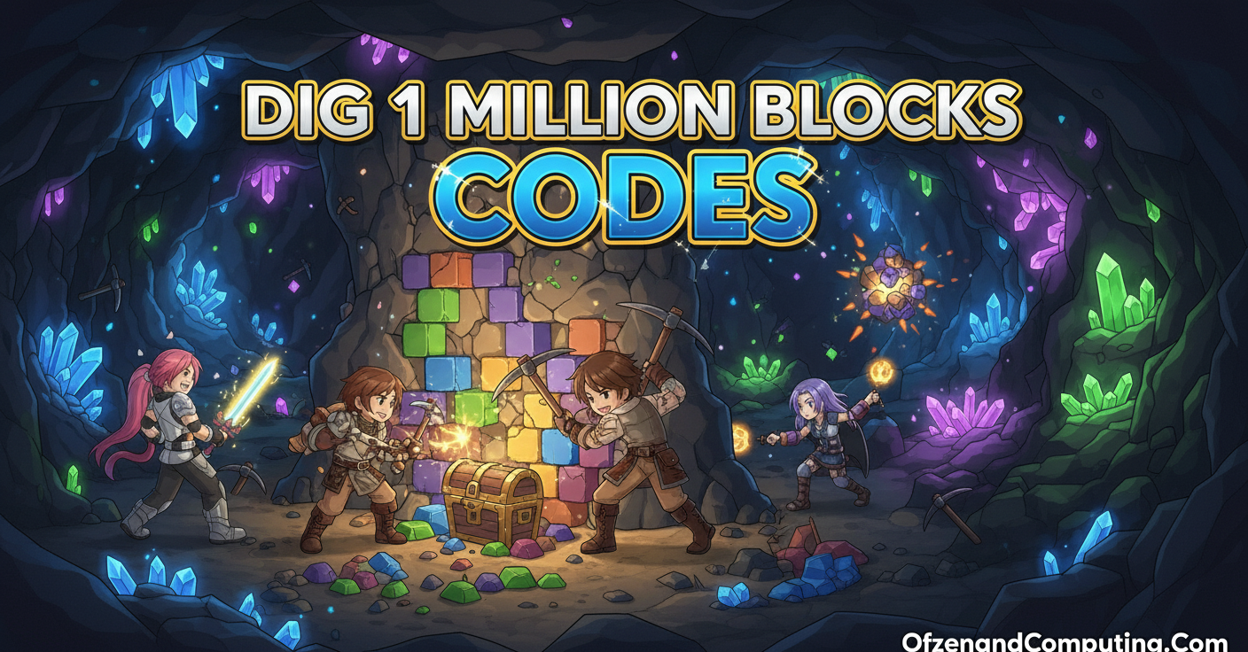 Dig 1 Million Blocks codes