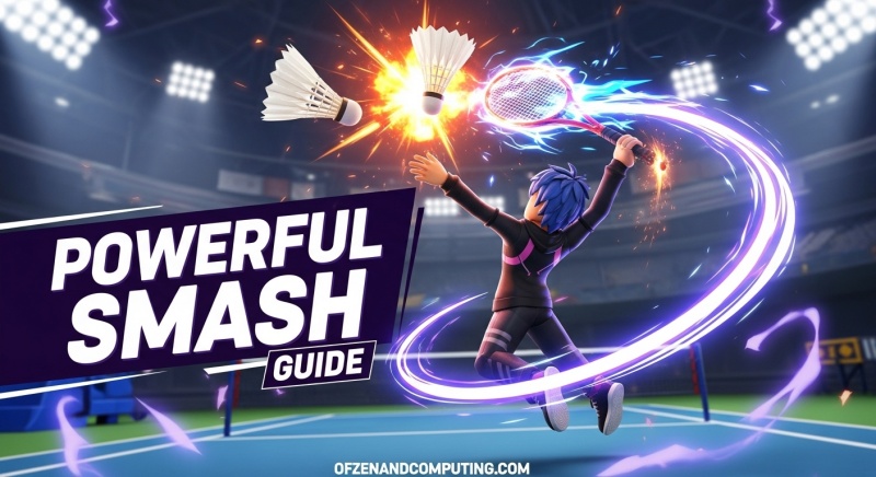 Do a Powerful Smash in Racket Rivals