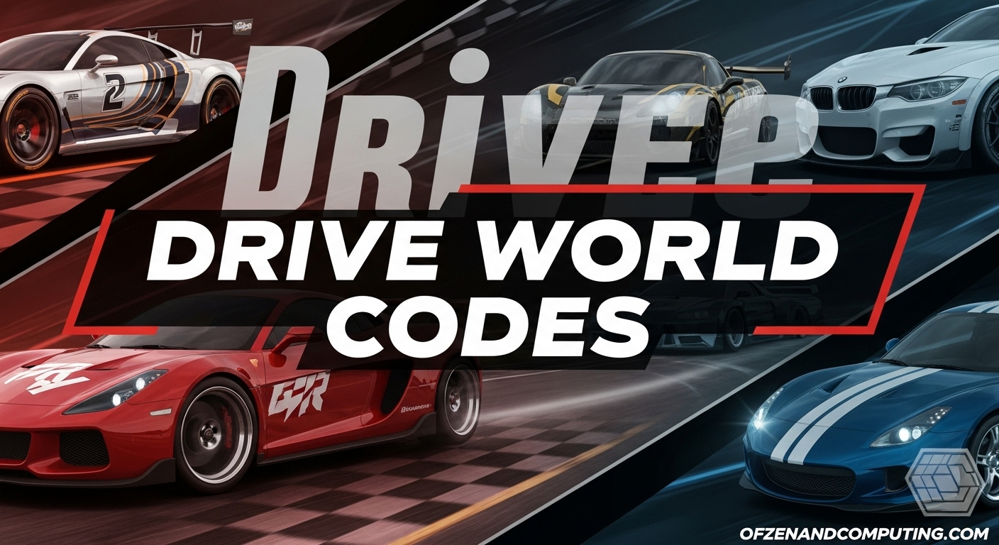 Drive World Codes