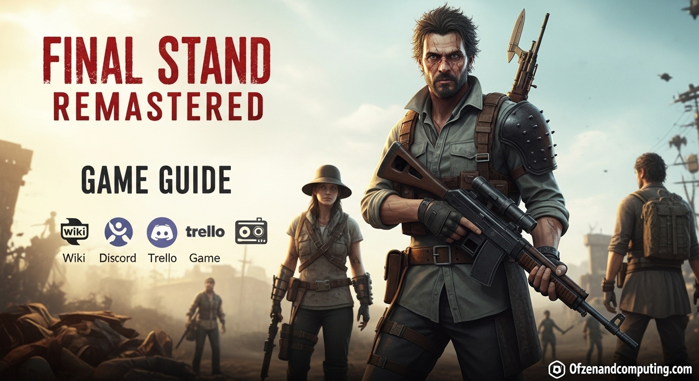 Final Stand Remastered Complete Resource Guide