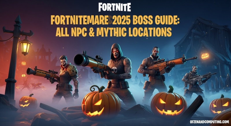 Fortnitemares 2025 Boss Guide