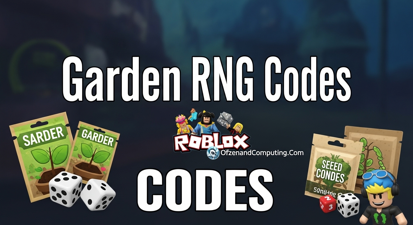 Garden RNG codes