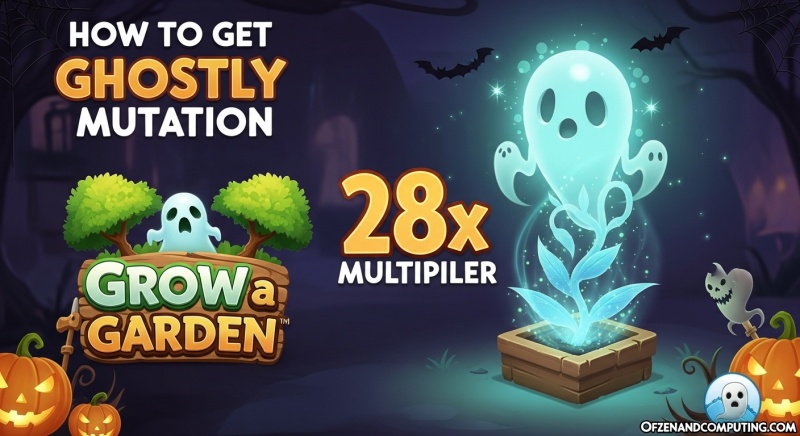 Get Ghostly Mutation in Grow a Garden