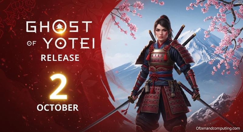 Ghost of Yotei Release Date