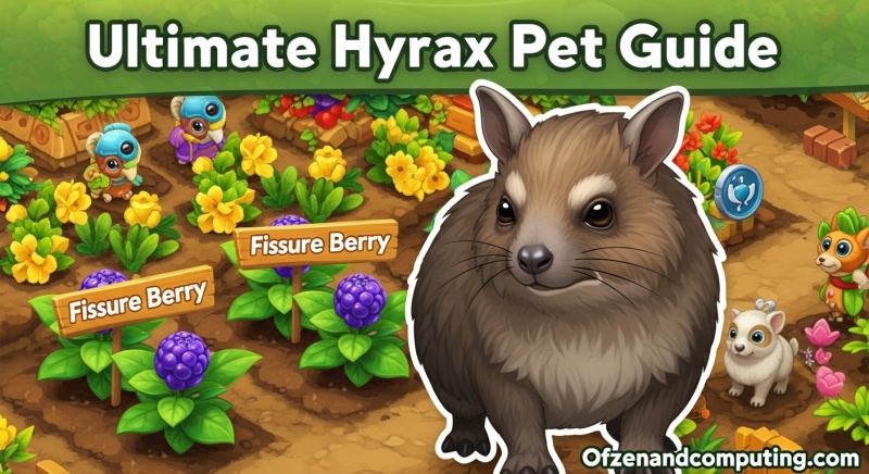 Grow a Garden Hyrax Pet