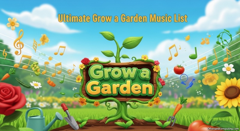 Grow a Garden Music List