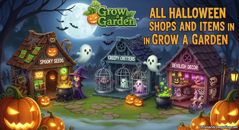 Halloween Items Guide for Grow a Garden