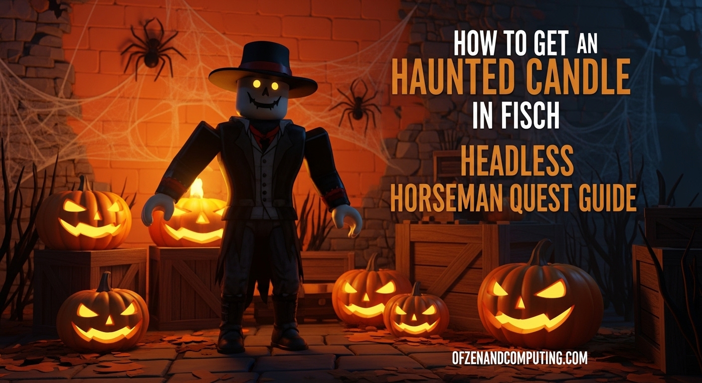 How to Get Haunted Candle in Fisch Headless Horseman Quest Guide