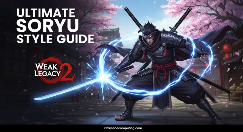 How to Get Soryu Style