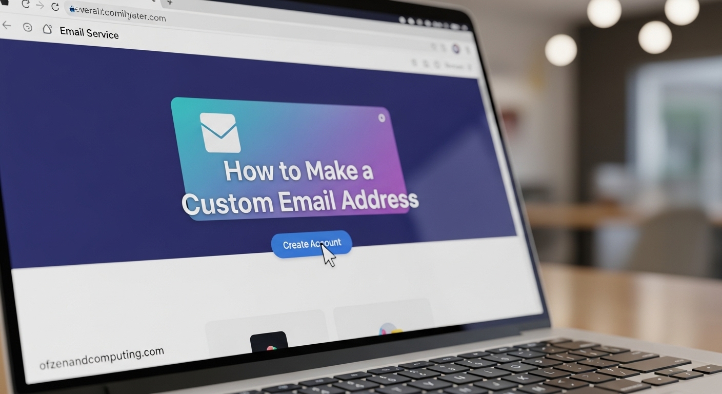 How to Make a Custom Email Address