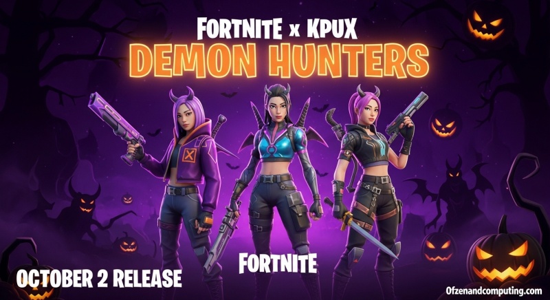 KPop Demon Hunters x Fortnite