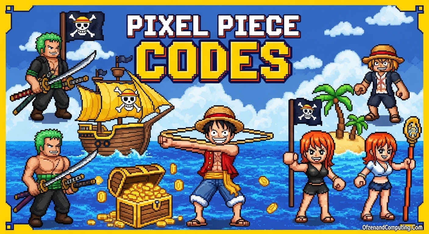 Pixel Piece Codes