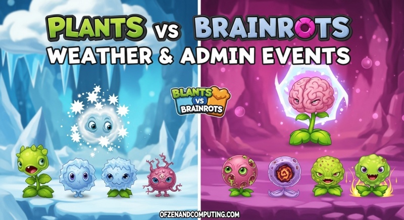 Plants vs Brainrots Admin Events