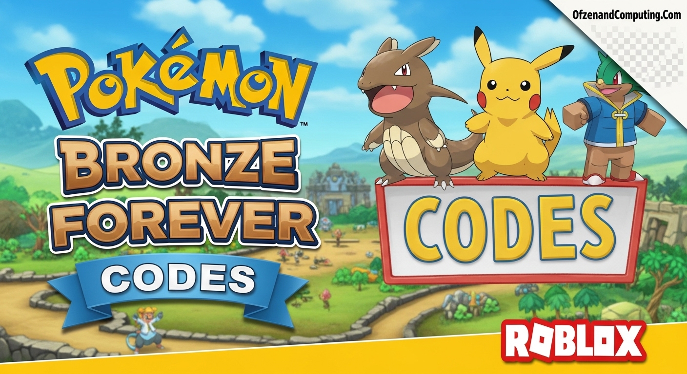 Pokemon Bronze Forever Codes