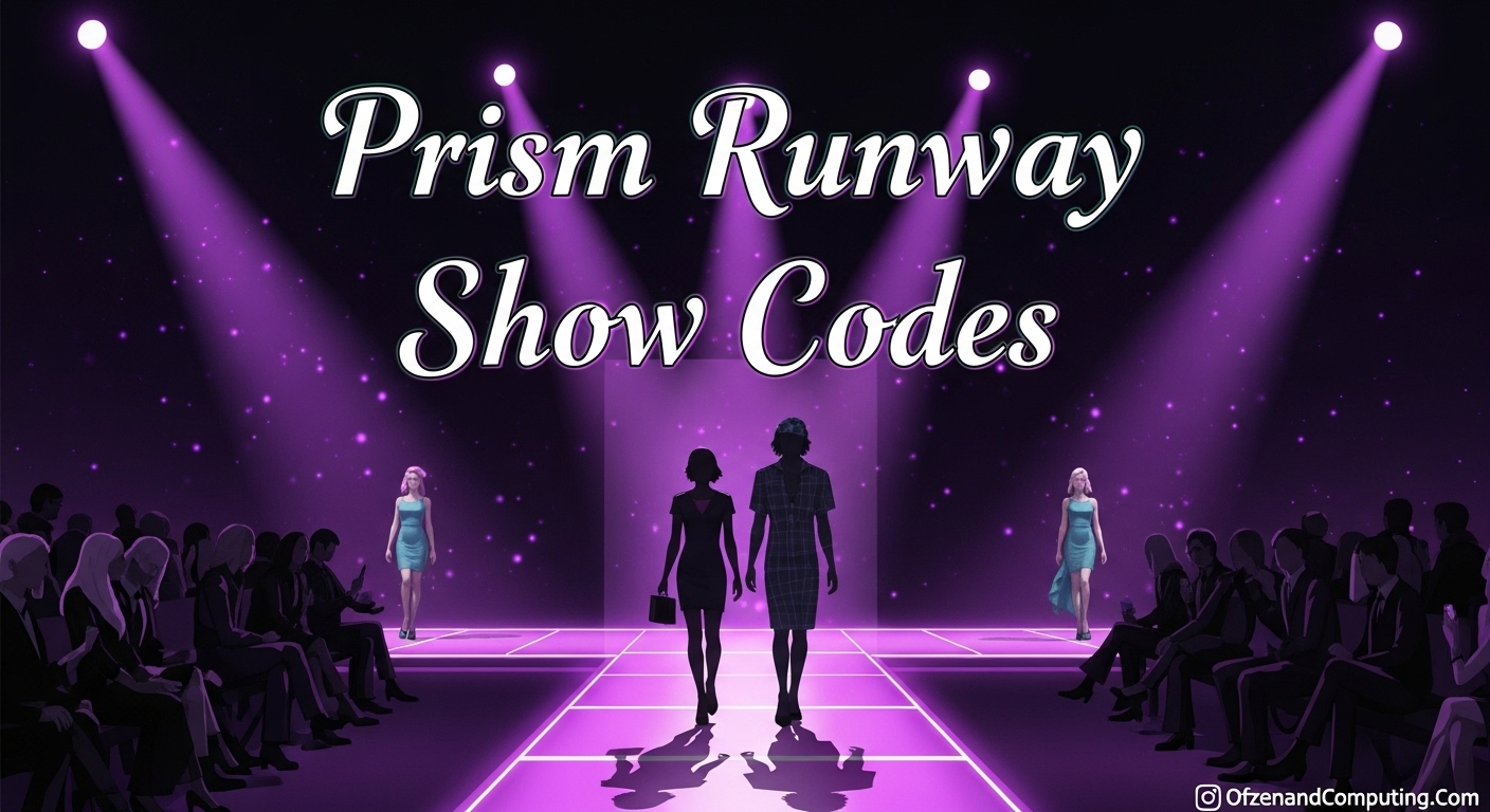 Prism Runway Show Codes