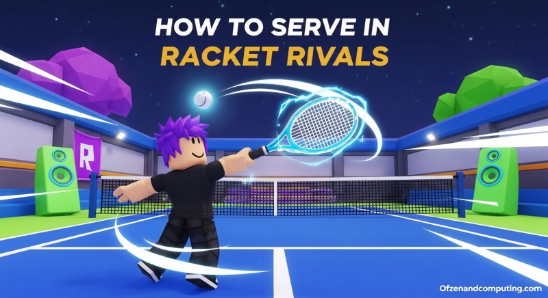 Racket Rivals Serve Guide