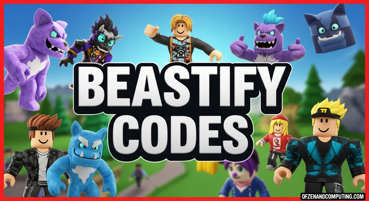 Roblox Beastify codes