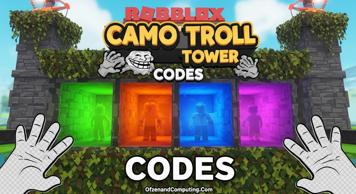 Roblox Camo Troll Tower Codes