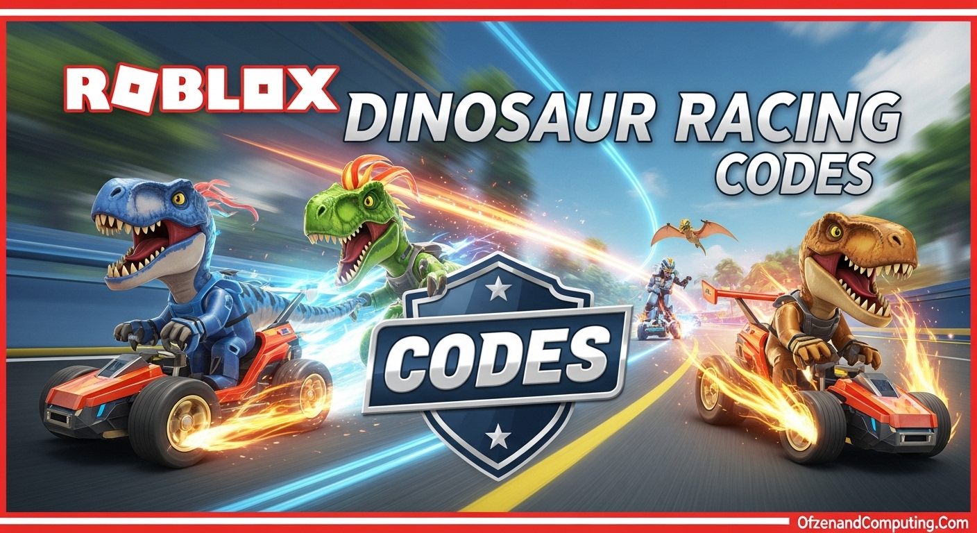 Roblox Dinosaur Racing Codes