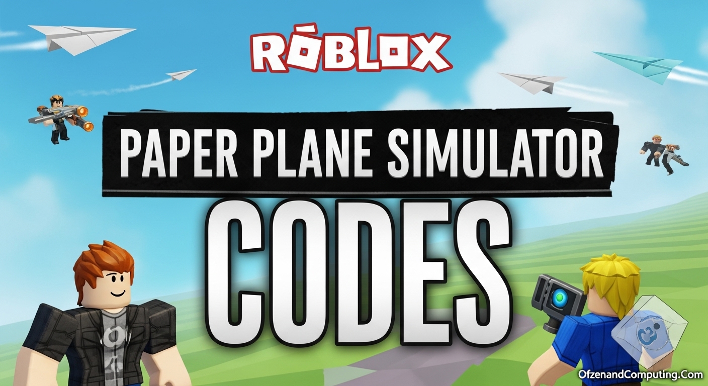 Roblox Paper Plane Simulator codes