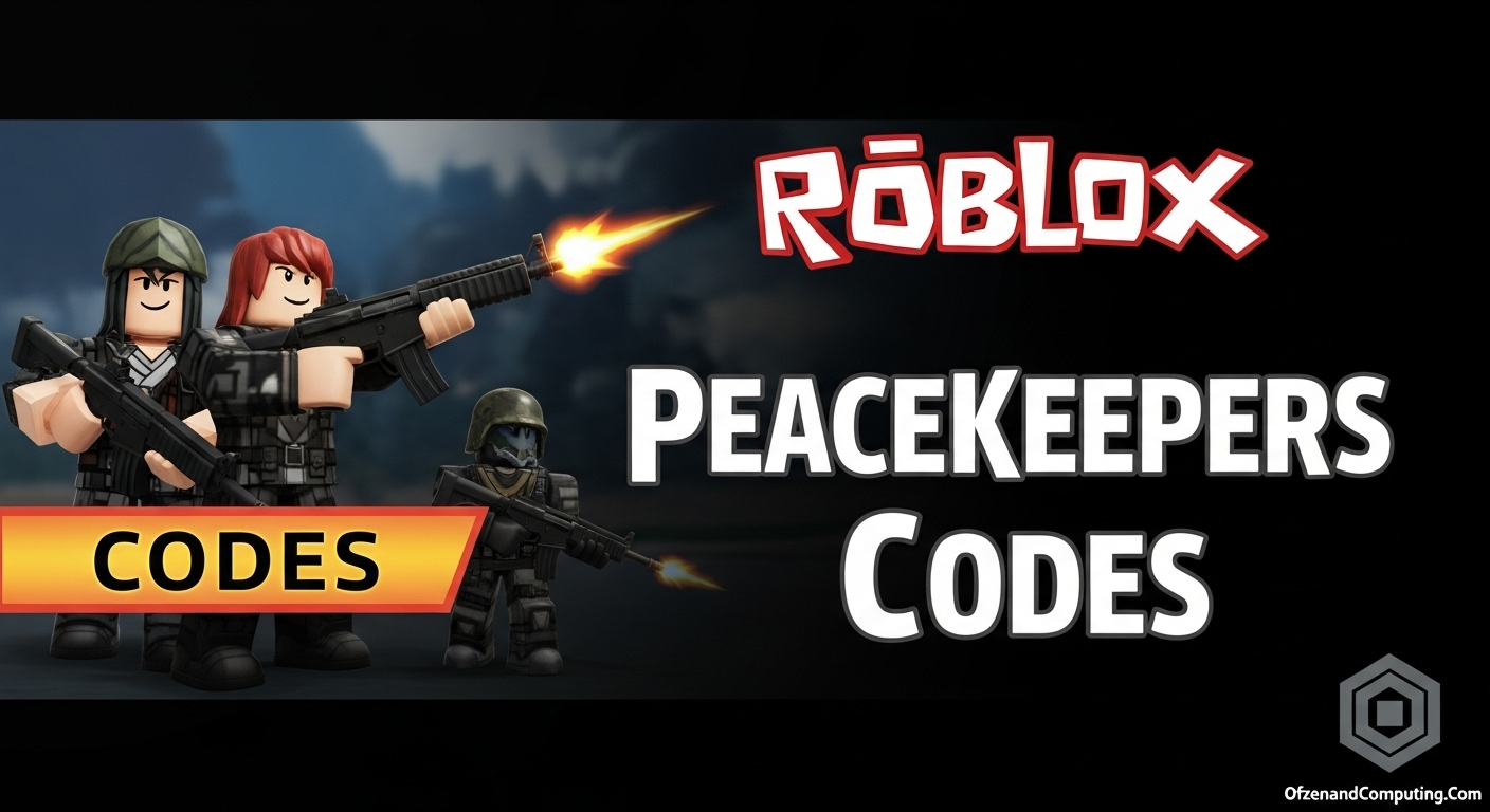 Roblox Peacekeepers Codes