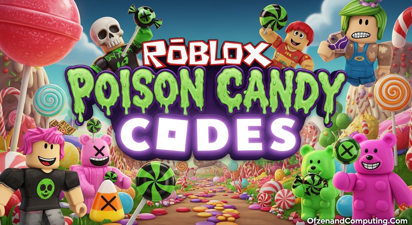 Roblox Poison Candy Codes