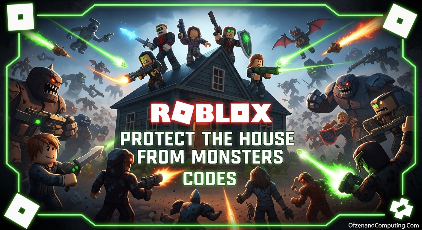 Roblox Protect The House From Monsters Codes