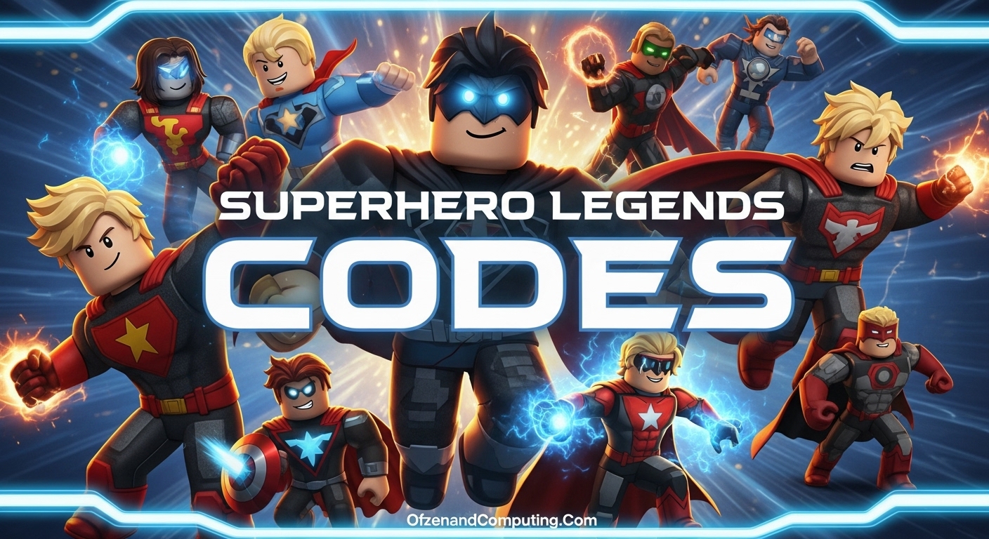 Roblox Superhero Legends codes
