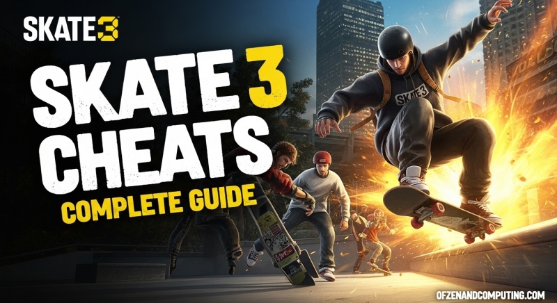 Skate 3 Cheats