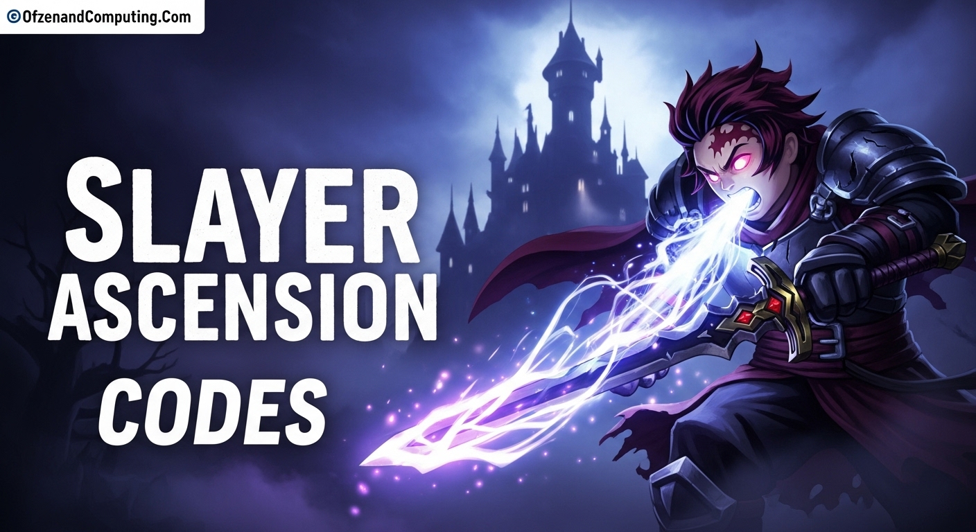 Slayer Ascension Codes
