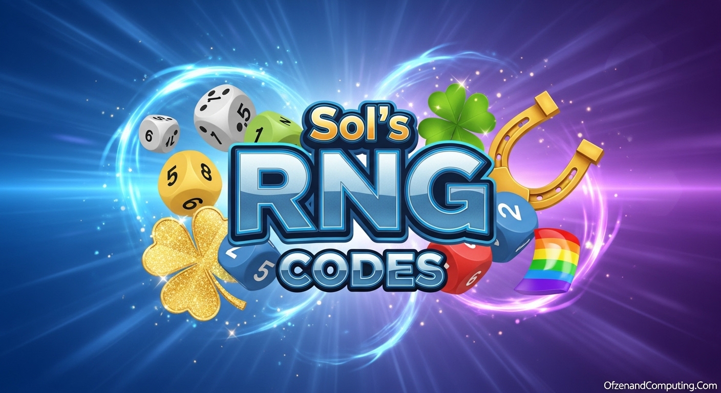 Sol's RNG Codes