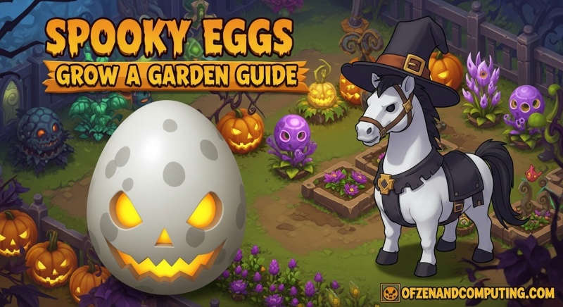 Spooky Eggs Grow a Garden