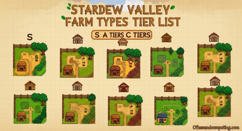 Stardew Valley Farm Types Tier List