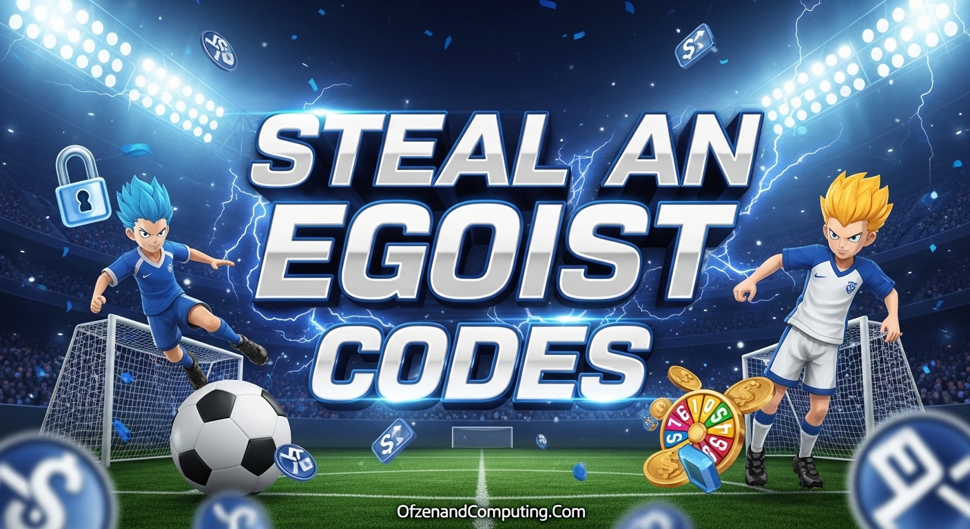 Steal An Egoist Codes