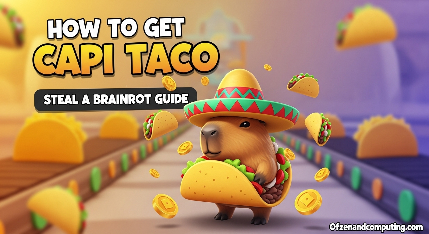 Steal a Brainrot Capi Taco Guide