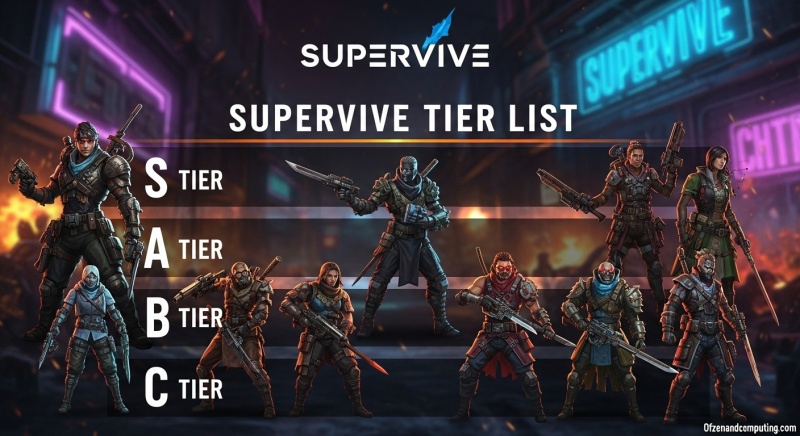 Supervive Tier List