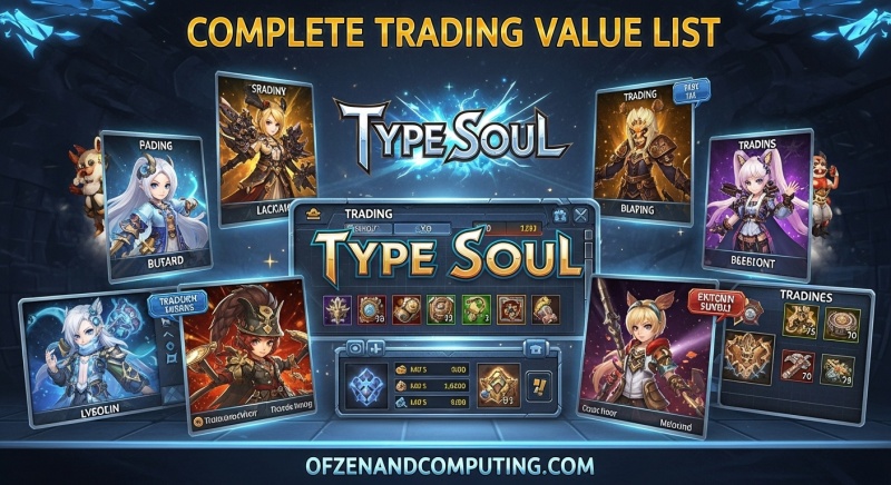 Type Soul Trading Value List