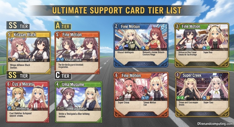 Uma Musume Support Card Tier List