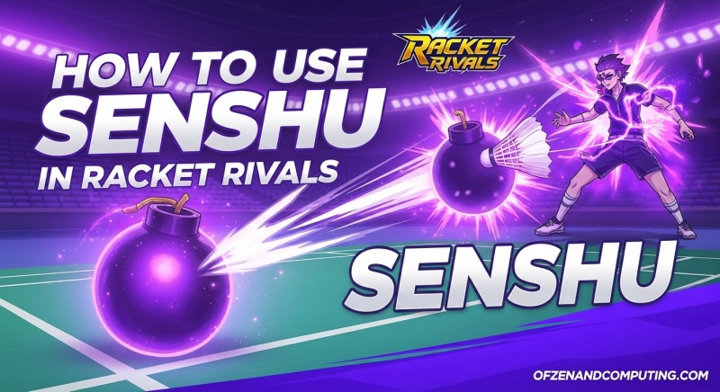 Use Senshu in Racket Rivals