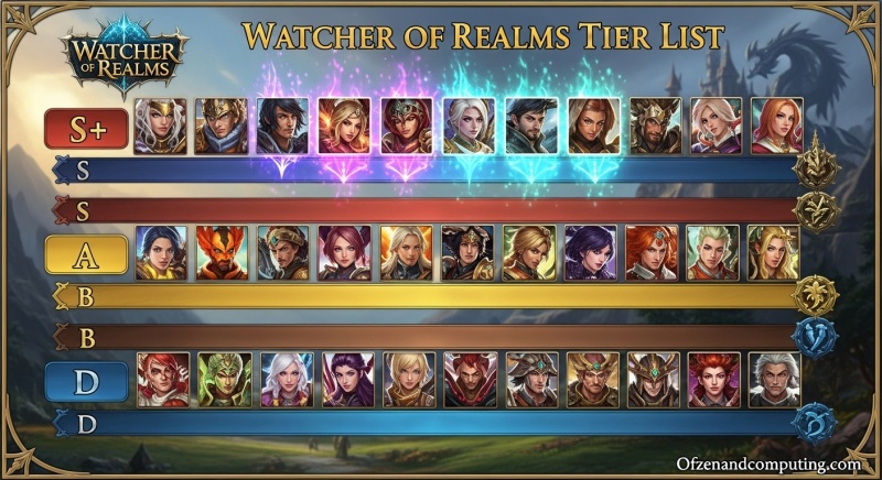 Watcher of Realms Tier List