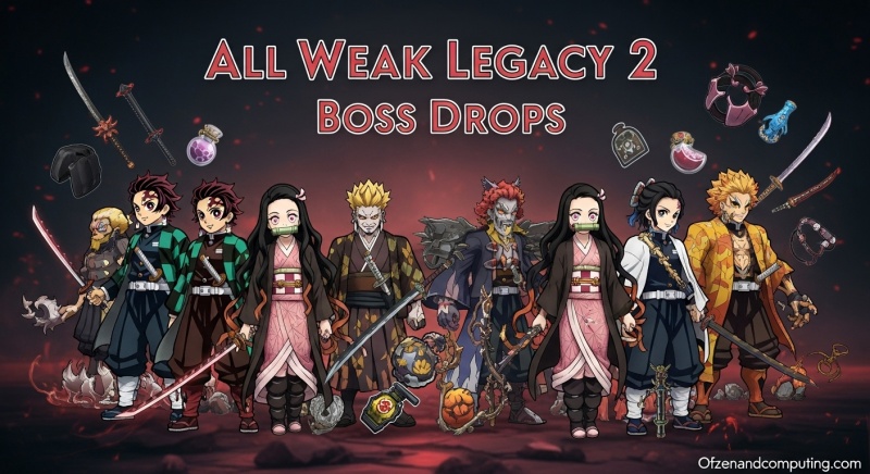 Weak Legacy 2 Boss Drops