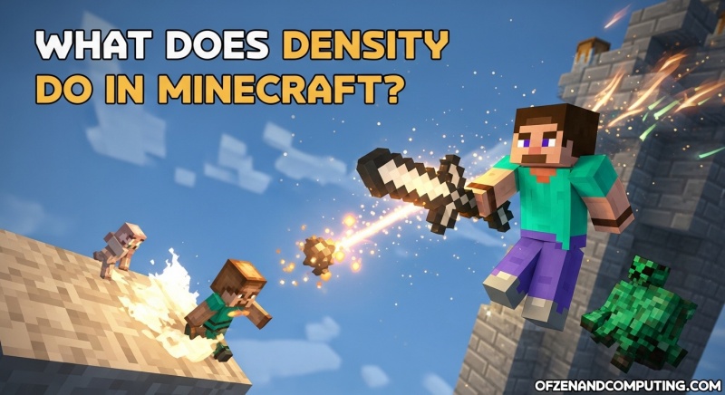 What Does Density Do in Minecraft