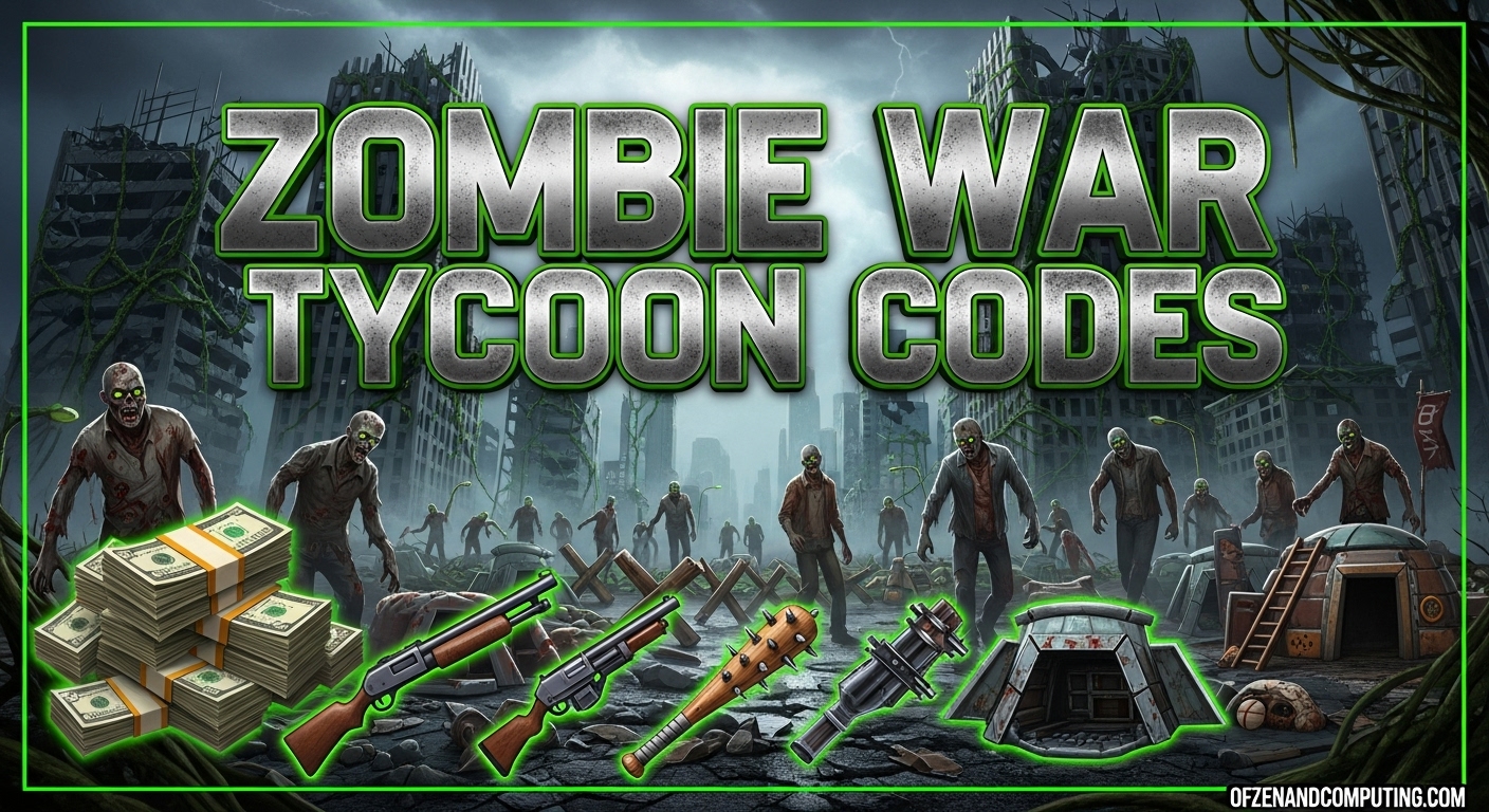 Zombie War Tycoon Codes
