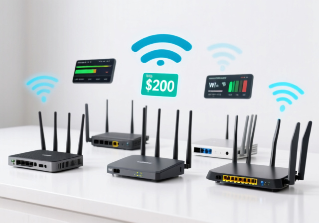 Best Routers Under $200 [cy]: Top 12 WiFi 6/6E/7 Models Tested - OfzenAndComputing