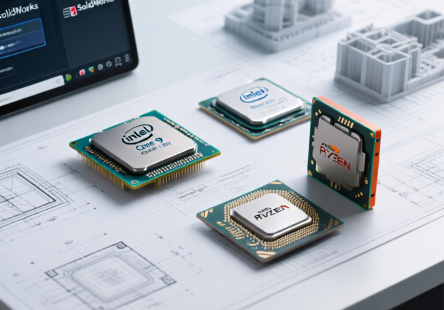 Best CPU for SolidWorks [cy]: 8 Processors Tested by Engineers - OfzenAndComputing