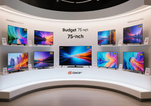 Best Cheap 75 Inch TV [cy]: 8 Budget Models Tested & Reviewed - OfzenAndComputing