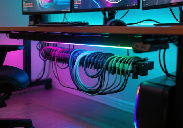 Best Gaming Desk Cable Management: 12 Products Tested by Streamers - OfzenAndComputing