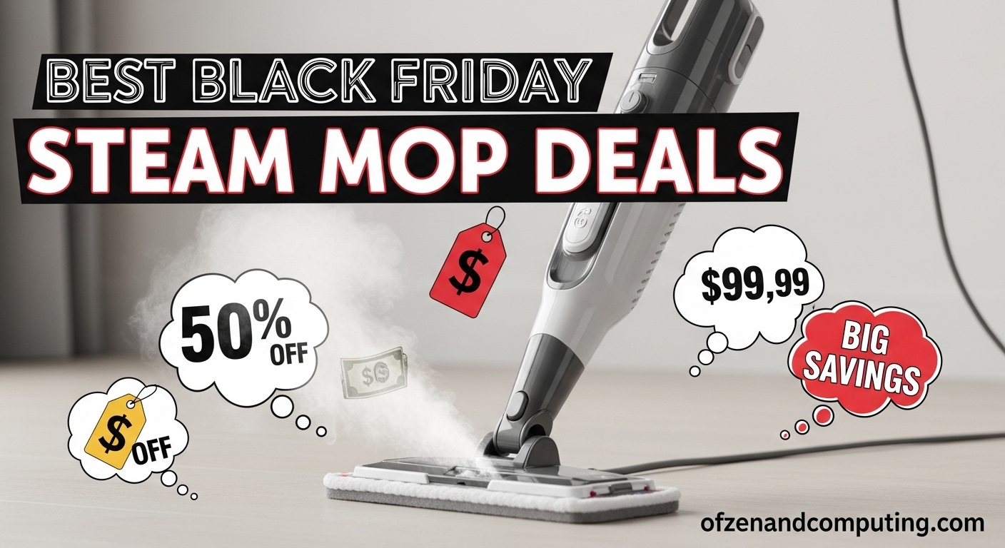 Best Black Friday Steam Mop Deals