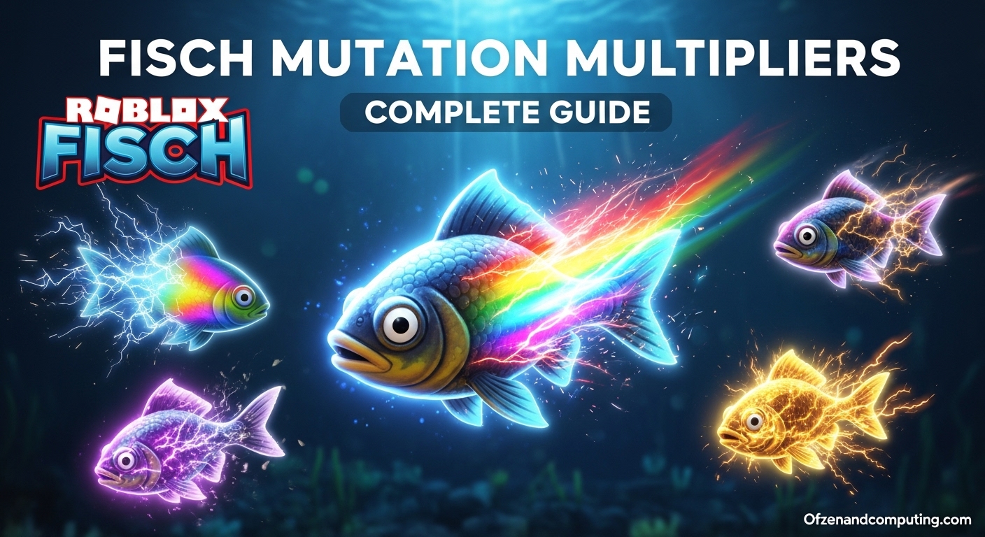 All Fisch Mutations & Multipliers List